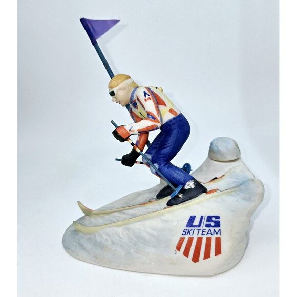Vintage 1980 Limited Edition Team USA Ski Country Decanter Ski Country Empty - Picture 1 of 10